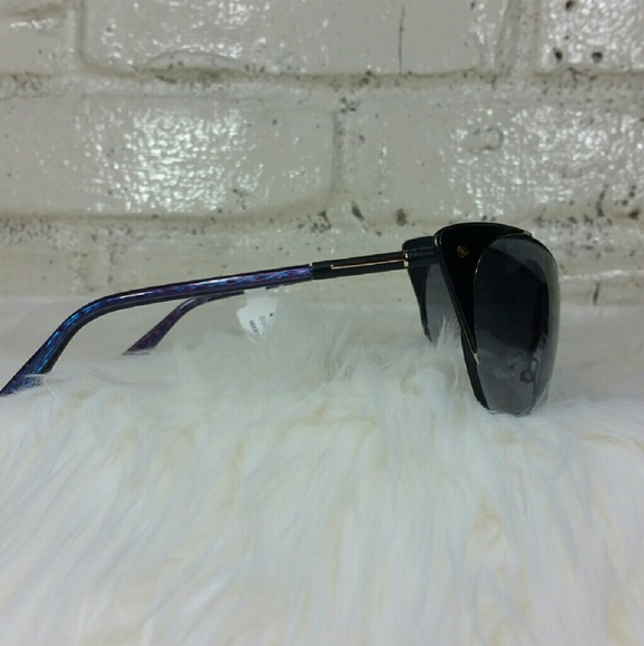 TOM FORD cat eye metal sunglasses