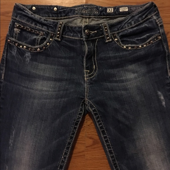 Miss Me Bootcut Jeans 32x31 - Picture 2 of 4