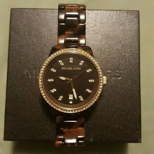 Michael Kors Tortoise Watch