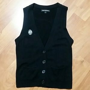 Express Black Knit Vest