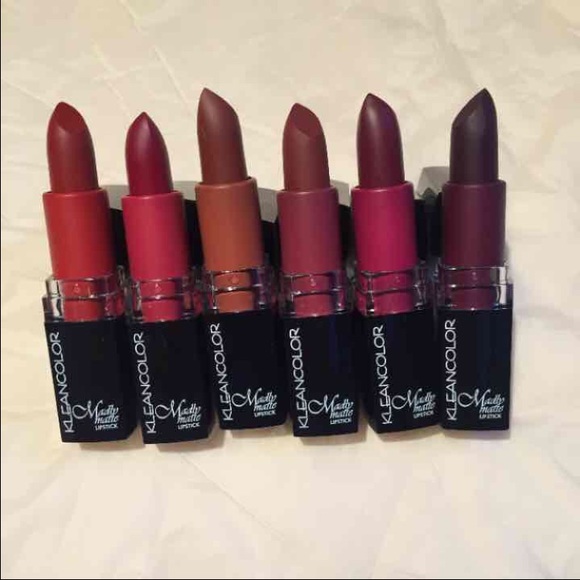 6pc madly matte lip stick
