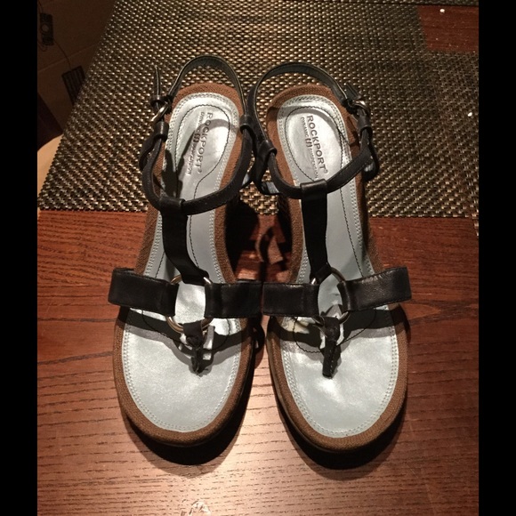 Rockport sandals. Worn only once.