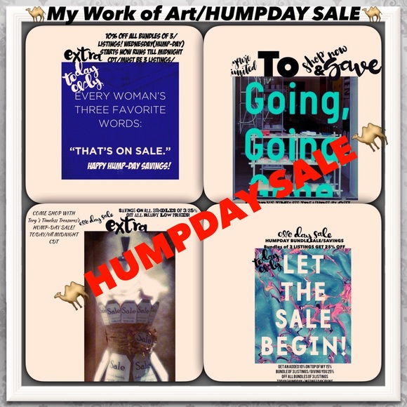 🐫HUMP-DAY SALE🐫2DAY END 12 AM CDT/25% OFF BUNDLE
