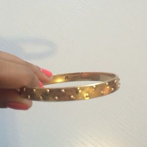 Madewell Gold Studded Bangle