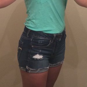 American Eagle High-Waisted Shorties