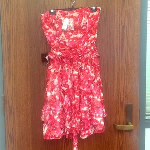 Gorgeous strapless mini dress