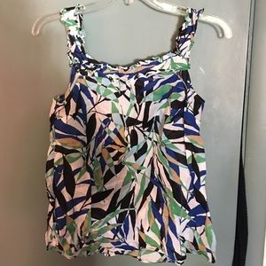 Cute multi colored tank for summer.