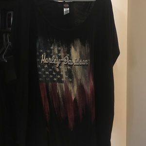 Harley Davidson short sleeved shirt