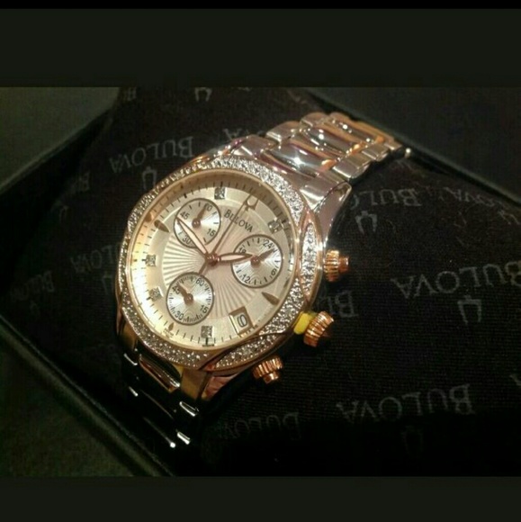 Big sale,Bulova $600 diamond Stainless watch main image 4