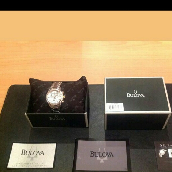 Big sale,Bulova $600 diamond Stainless watch