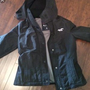 Hollister all weather parka jacket