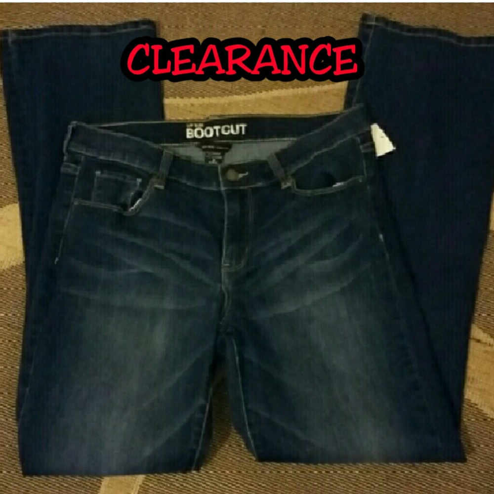 NY & CO Bootcut dark denim jeans
