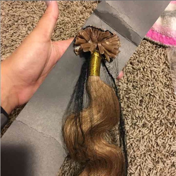 Pre bonded Remy human hair extensions