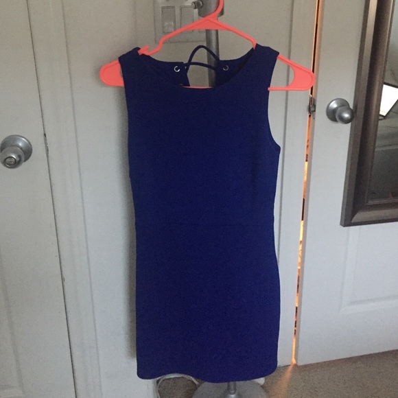 Cobalt blue dress from forever 21