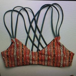 Cross Back Bikini Top