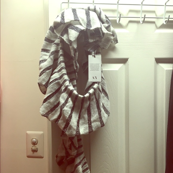 Armani Exchange Ruffle Scarf!