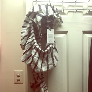 Armani Exchange Ruffle Scarf!