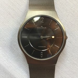 Skagen titanium watch