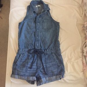 Abercrombie and Fitch denim romper