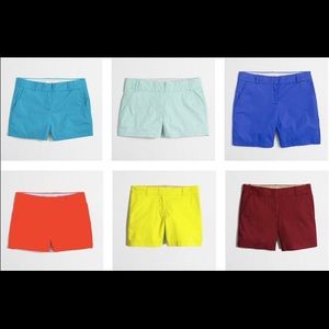 J.Crew chino blue shorts