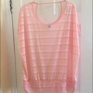 Lane Bryant Shadow Stripe Tee