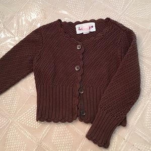 Baby Gap gorgeous chocolate colored sweater.
