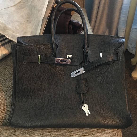 Leather satchel