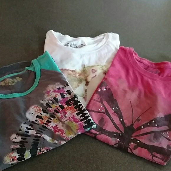 3 MUDD Brand Shirts Size 10/12