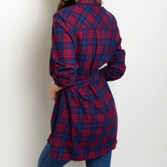 ❤️❤️Too CUTE PLaID ToP❤️❤️ - Picture 2 of 2