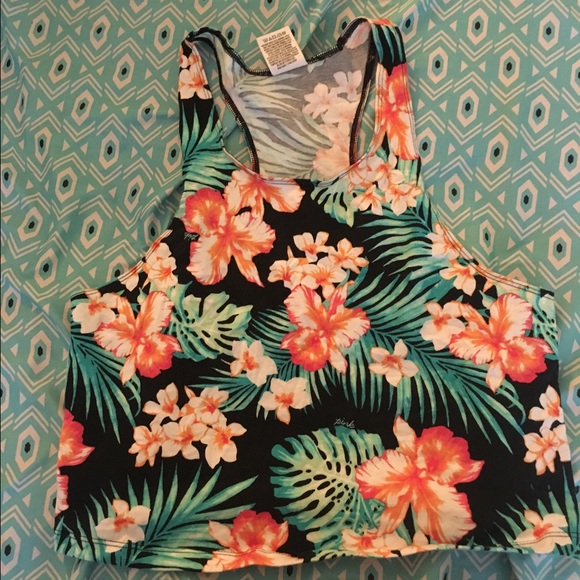 Floral crop top - Picture 1 of 1