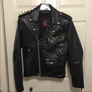 Must go! Leather biker jacket