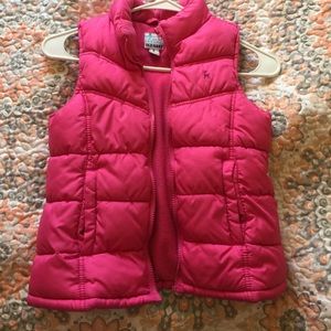 Girls Old Navy puffer warm vest