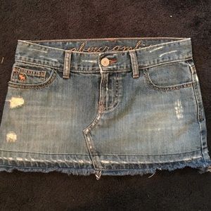 Abercrombie denim Jean skirt