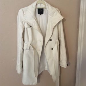 White winter coat