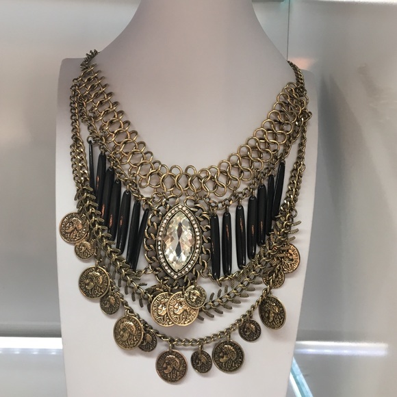 Antique coins choker