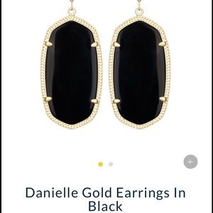 Black Kendra Scott earrings