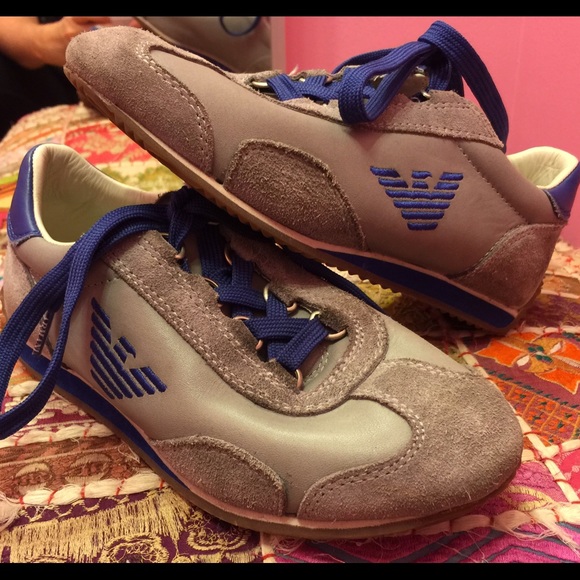 Armani Junior Jr 2.5 euro 34 boys sneakers bin 4