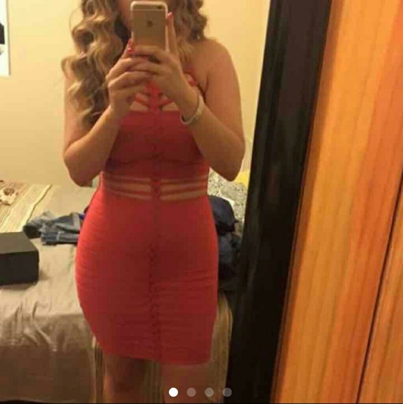 Red Bandage Dress M
