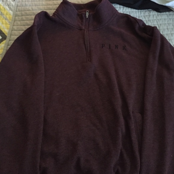 VS Pink half zip