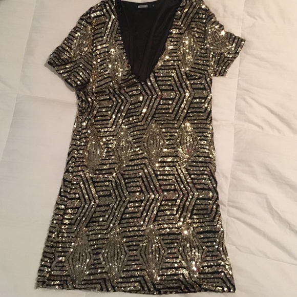 Missguided sequin dress
