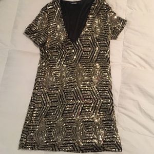 Missguided sequin dress