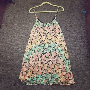 Flowy floral Brandy Melville dress
