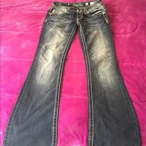 Miss me blue denim jeans size 27