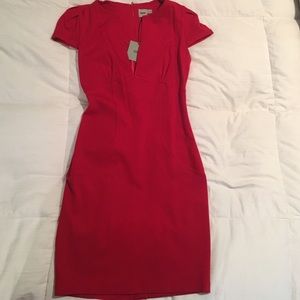 Asos Red Midi Dress