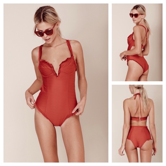 For Love & Lemons St. Lucia One Piece S - Picture 2 of 2
