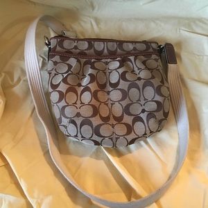 Coach cross body bag