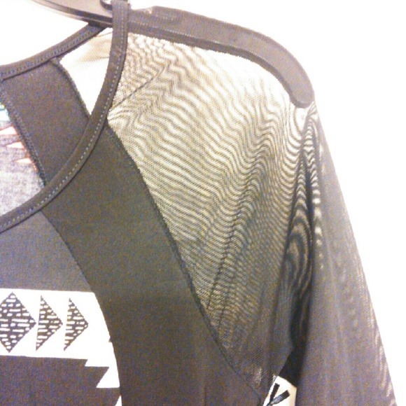 🚫❎SOLD❎🚫      BobyCon Dress w/ sheer sleeves - Picture 4 of 5