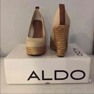 Aldo espadrille wedges