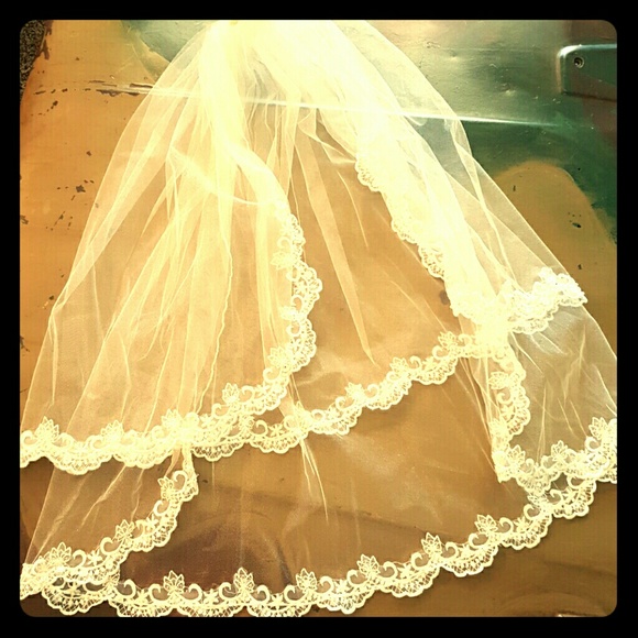 Custom Ivory Veil