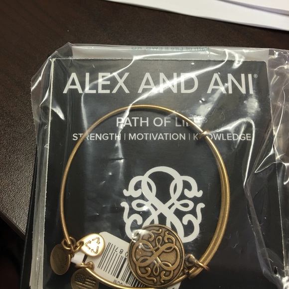 Two Alex and Ani bracelets